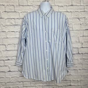 Banana Republic Shirt Mens Size XL Long Sleeve Button Down (3/4 sleeves)
